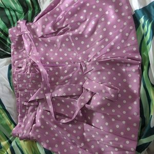 High Waisted Polka Dot Shorts